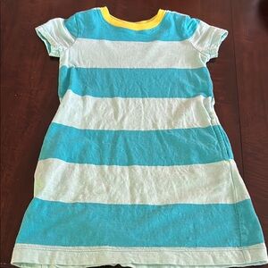 Primary Striped Tshirt Dress